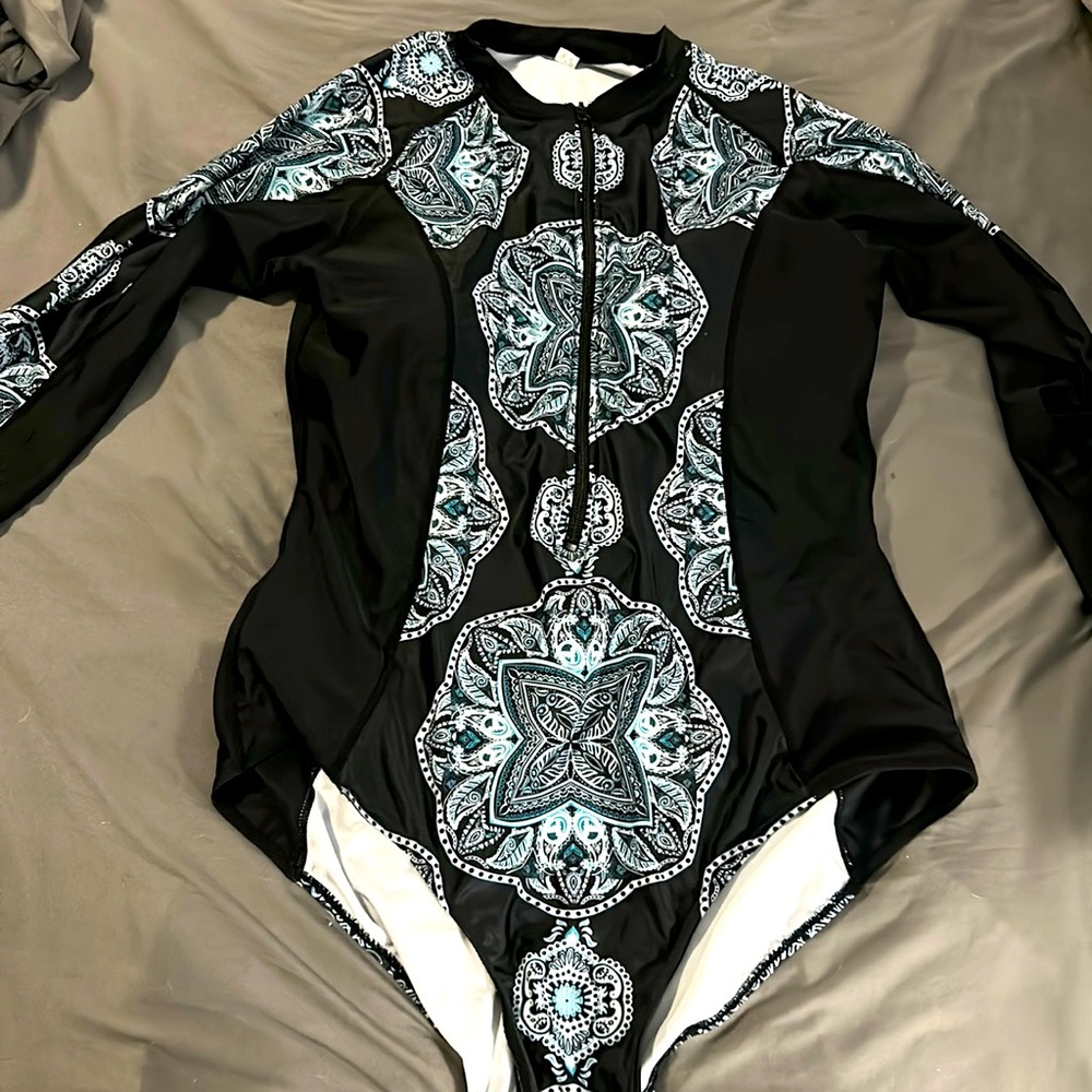 UV protection rash guard suit